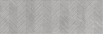 Плитка 239 Ройс Грэй рельеф ёлочка 32,5x100 Eurotile Ceramica