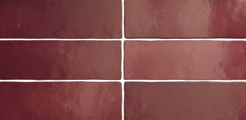 Плитка 24967 MAGMA BURGUNDY 6,5X20 EQUIPE