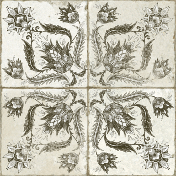 Плитка 26170 FS IVY BLACK 45x45 Peronda