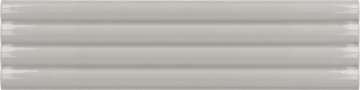 Плитка 28489 Costa Nova Onda Grey Glossy 5x20 EQUIPE