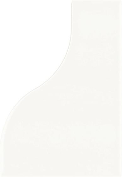 Плитка 28844 Curve White Gloss 8,3x12 EQUIPE