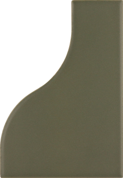 Плитка 28862 Curve Garden Green Matt 8,3x12 EQUIPE