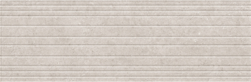 Плитка 345 Аляска Лайт рельеф горизонтальный 32,5х100 Eurotile Ceramica