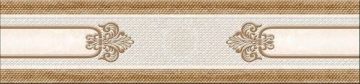 Плитка 355 Бордюр Eclipse Beige 7x30 Eurotile Ceramica
