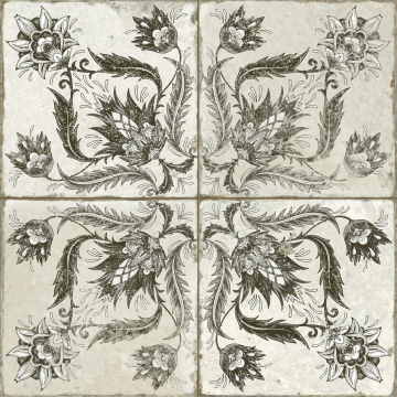 Плитка 39368 Fs Ivy Black 45x45x0,95 Peronda
