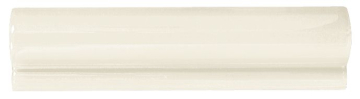 Плитка 40101-1458 Moldura Marfil Brillo 5x20 Ape Ceramica