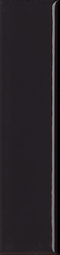 Плитка 4101082 Italic Plain Nero Lux 5x20 41ZERO42