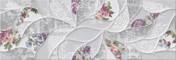 Плитка 506961101 Malwiya Grey Floris 24,2х70 Eletto Ceramica