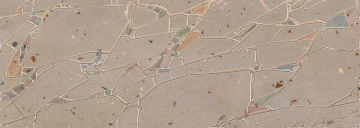 Плитка 587572001 Terrazzo Decor Mocca Crystal 25.1x70.9 Eletto Ceramica