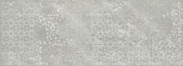 Плитка 587672002 Trevi Decor Grey Ornato 25.1x70.9 Eletto Ceramica