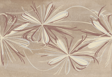 Плитка 587892001 Декор Sonnet Beige Flower 20,1х50,5 Azori