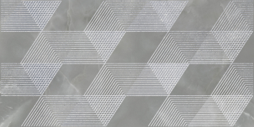 Плитка 588912001 Декор Opale Grey Geometria 31,5x63 Azori