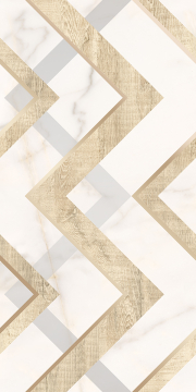 Плитка 589002001 Декор Apulia Oro Geometria 31,5х63 Azori