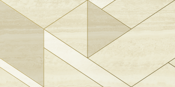 Плитка 600080000426 Charme Advance Alabastro Ins.Golden Line Opaco 40x80 Italon