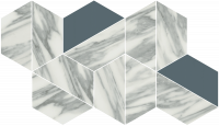 Плитка 620110000125 Уффици Уайт Трапециум 31.4x18 ColiseumGres