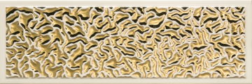 Плитка 68872 CREMA ACQUA LINGOTTO ORO 25x75 Versace (Gardenia Orchidea)
