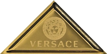 Плитка 68920 FIRMA TRIANGOLARE ORO 8.7х4.5 Versace (Gardenia Orchidea)