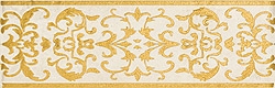 Плитка 69120 Canova LIST.RIVEST.BIANCO 8x25 Gardenia Orchidea (Versace)