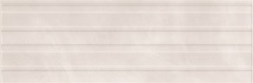 Плитка 870 Континуум Айвори рельеф линии 32,5x100 Eurotile Ceramica