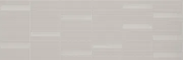 Плитка 871 Континуум Айвори рельеф мелкие линии 32,5x100 Eurotile Ceramica