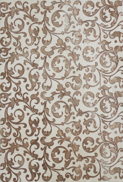 Плитка 9 DL 0145 TG Декор Дельма коричневая 27x40 Евро-Керамика