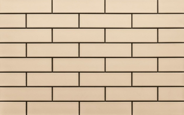 Плитка 9720 Elewacja gladka krem 24,5х6,5х0,65 CERRAD