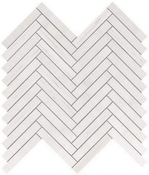 Плитка 9SHD Marvel Bianco Dolomite Herringbone Wall 30,5x30 Atlas Concorde