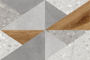 Плитка 9VI0164M Декор Vision Светло-серый 40x27 Global Tile