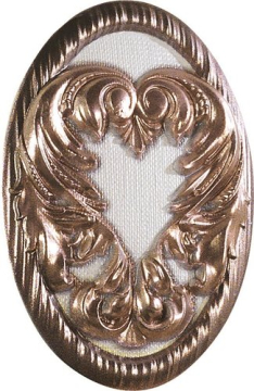 Плитка A034650 INSERTO CRAYON BRONZE 10X14 Ape Ceramica