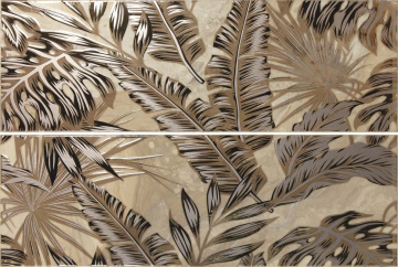 Плитка A036489 Decor Set (2) Rex Cream 25x75 Ape Ceramica