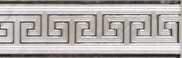 Плитка A036742 Cenefa Coliseum Silver 8x25 Ape Ceramica