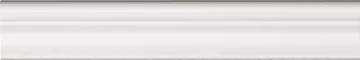 Плитка A043859 Moldura Fables Plinth White Mate 5x30 Ape Ceramica