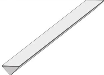 Плитка A6OB 3D Wall Carve Field Pearl Corner 40 1,4x40 Atlas Concorde