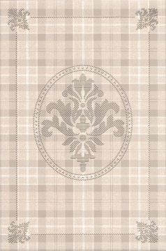 Плитка AD/B178/8236 Традиция Клетка 20*30 декор Kerama Marazzi