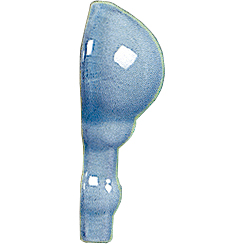 Плитка ADCO5189 AngMoldura Italiana PB N3 C/C Azul Oscuro 5x2.3 Adex