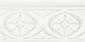 Плитка ADMO4002 Relieve Bizantino C/C Blanco 7,5х15 Adex