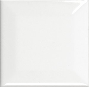 Плитка ADNE2034 Biselado PB Blanco Z 7,5х7,5 Adex