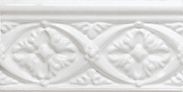 Плитка ADNE4002 Relieve Bizantino Blanco Z 7.5X15 Adex