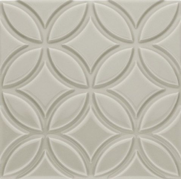 Плитка ADNE4136 RELIEVE BOTANICAL SILVER MIST 15X15 Adex