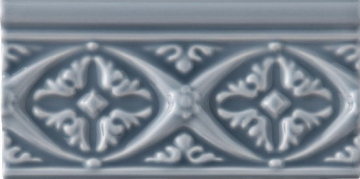 Плитка ADNE4142 Relieve Bizantino Storm Blue 7,5x15 Adex