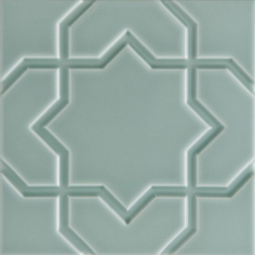 Плитка ADNE4149 Liso Star Sea Green 15x15 Adex