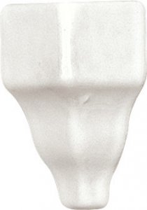 Плитка ADNE5376 Ang Exterior Cornisa Clasica Blanco 3.5х2.7 Adex