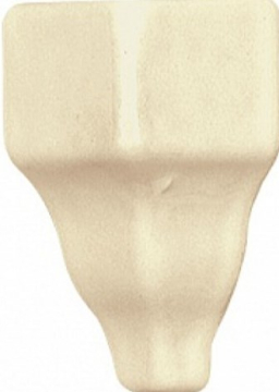 Плитка ADNE5377 Ang Exterior Cornisa Clasica BISCUIT 3.5х2.7 Adex