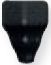 Плитка ADNE5441 ANGULO EXTERIOR CORNISA CLASICA NEGRO 3.5X15 Adex