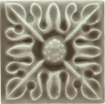 Плитка ADST4062 Taco Relieve Flor №2 Silver Sands 3x3 Adex