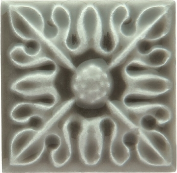Плитка ADST4063 Taco Relieve Flor №2 Eucalyptus 3x3 Adex