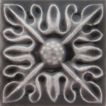 Плитка ADST4065 Taco Relieve Flor №2 Volcanico 3x3 Adex