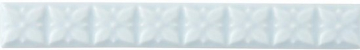 Плитка ADST4083 RELIEVE PONCIANA ICE BLUE 3x19,8 Adex