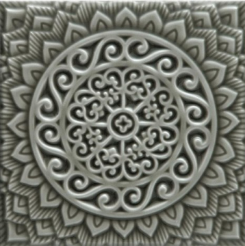 Плитка ADST4101 RELIEVE MANDALA UNIVERSE EUCALYPTUS 14,8x14, Adex