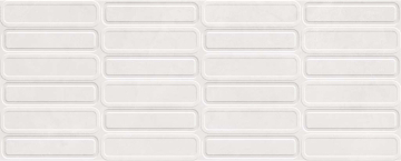 Плитка Alure Oval White Mate Rc 30x75 Cifre